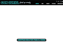 Tablet Screenshot of goncuriel.com